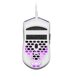 CM MasterMouse MM711 RGB Ultra Hafif 60gr Mat Beyaz Optik Profesyonel Oyuncu Faresi