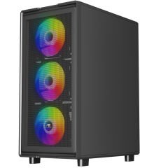 PowerBoost A601B 600W 80+ ATX USB 3.0 Rainbow Fanlı Mesh Kasa