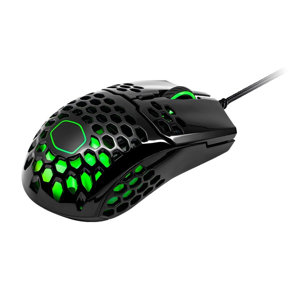 CM MasterMouse MM711 RGB Ultra Hafif 60gr Parlak Siyah Optik Profesyonel Oyuncu Faresi