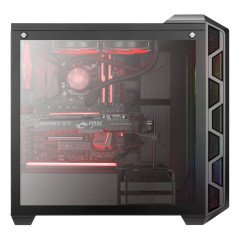 CM MasterCase H500 Mesh&Akrilik Panel, Tempered Glass 2x200mm ARGB Led Fanlı MidTower Kasa