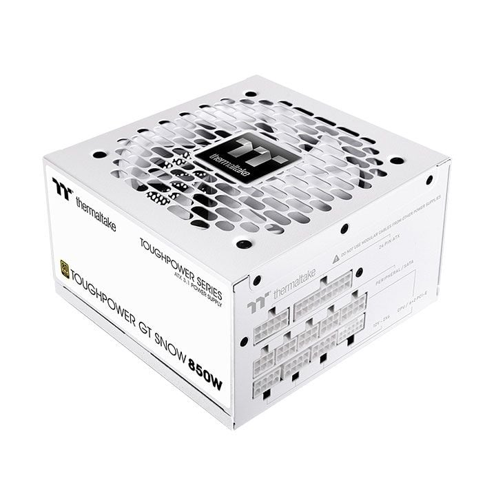 Thermaltake Toughpower GT Beyaz 850W 80+ Gold Full Modüler ATX 3.1 12cm Fanlı PSu
