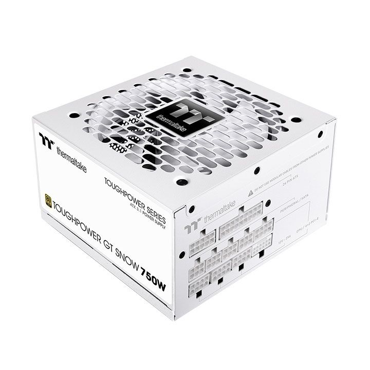 Thermaltake Toughpower GT Beyaz 750W 80+ Gold Full Modüler ATX 3.1 12cm Fanlı PSU