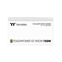 Thermaltake Toughpower GT Beyaz 750W 80+ Gold Full Modüler ATX 3.1 12cm Fanlı PSU