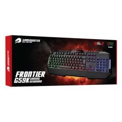 GameBooster G59K Frontier Rainbow Aydınlatmalı Membrane Oyun Klavyesi