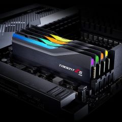 G.SKILL Trident Z5 RGB Siyah DDR5-6000Mhz CL28 32GB (2x16GB) DUAL 1.4V Bellek Kiti