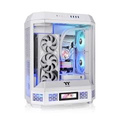 THERMALTAKE THE TOWER 600 TG 3x140mm FANLI BEYAZ MidT ATX KASA