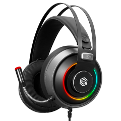 GameBooster Dragon King  H03 Running RGB LED Titreşimli Mikrofonlu 7.1 Siyah Oyuncu Kulaklığı