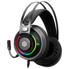 GameBooster Dragon King  H03 Running RGB LED Titreşimli Mikrofonlu 7.1 Siyah Oyuncu Kulaklığı