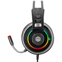GameBooster Dragon King  H03 Running RGB LED Titreşimli Mikrofonlu 7.1 Siyah Oyuncu Kulaklığı