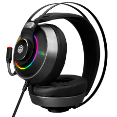 GameBooster Dragon King  H03 Running RGB LED Titreşimli Mikrofonlu 7.1 Siyah Oyuncu Kulaklığı