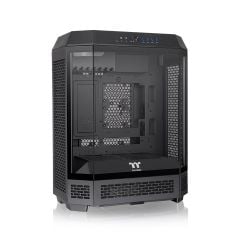 THERMALTAKE THE TOWER 600 TG 3x140mm FANLI Siyah MidT ATX Kasa