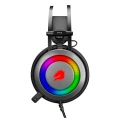GameBooster Storm H16 5 Renk Rainbow Kısa Mikrofonlu Gri oyuncu kulaklığı