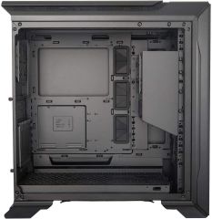 CM MasterCase SL600M Black Edition Tempered Glass Pencereli, Alüminyum Panneli Super MidTower Kasa