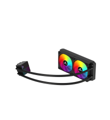 GameBooster PRIME P240B Rainbow Fanlı LGA1700/AM5 Uyumlu 240mm CPU Sıvı Soğutma Sistemi (Siyah)