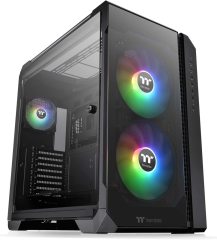 Thermaltake View 51 Tempered Glass Pencereli, 2x200mm ARGB Ledli Siyah Full Tower Kasası