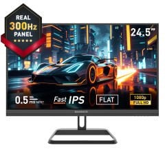 GameBooster 25F320FF 24.5'' 300Hz Fast IPS 0.5ms FHD F-Sync/G-Sync 2*HDMI-2*DP RGB Flat Gaming Monitör