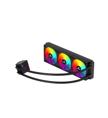 GameBooster PRIME P360B Rainbow Fanlı LGA1700/AM5 Uyumlu 360mm CPU Sıvı Soğutma Sistemi (Siyah)