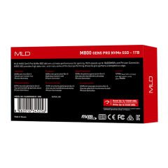 MLD M800 1TB NVME 2280 Gen5x4 SSD R:10200/ W: 8300 MB/s SSD