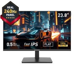 GameBooster GB-24F240FF 23.8'' 240Hz Fast IPS 0.5ms FHD F-Sync/G-Sync 1*HDMI-1*DP Flat Gaming Monitör