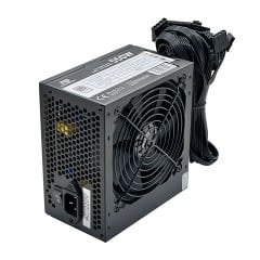 PowerBoost PB550WB 550W 80+ White  APFC 4*PCI-E 6+2 Pin 12cm Siyah Fanlı ATX Power Supply (Bulk)