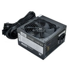 PowerBoost PB600AB 600W APFC 2*PCI-E 6+2 Pin 12cm Siyah Fanlı ATX Power Supply (Bulk)