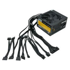 PowerBoost PB600AR 600W APFC 2*PCI-E 6+2 Pin 12cm Siyah Fanlı ATX Power Supply (Retail Box)