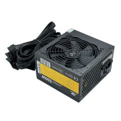 PowerBoost PB500AR 500W APFC 2*PCI-E 6+2 Pin 12cm Siyah Fanlı ATX Power Supply (Retail Box)