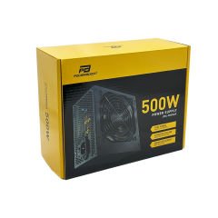 PowerBoost PB500AR 500W APFC 2*PCI-E 6+2 Pin 12cm Siyah Fanlı ATX Power Supply (Retail Box)