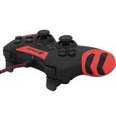 GameBooster GB-J54R PS3/PC Uyumlu Kırmızı Kablolu Gamepad