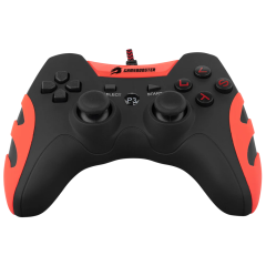 GameBooster GB-J54R PS3/PC Uyumlu Kırmızı Kablolu Gamepad