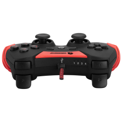 GameBooster GB-J54R PS3/PC Uyumlu Kırmızı Kablolu Gamepad