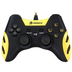 GameBooster GB-J54Y PS3/PC Uyumlu Sarı Kablolu Gamepad