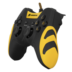 GameBooster GB-J54Y PS3/PC Uyumlu Sarı Kablolu Gamepad