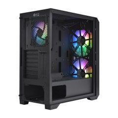 THERMALTAKE Commander G33 ARGB Tempered Glass 750W 80+ USB 3.0 Mid Tower Kasa