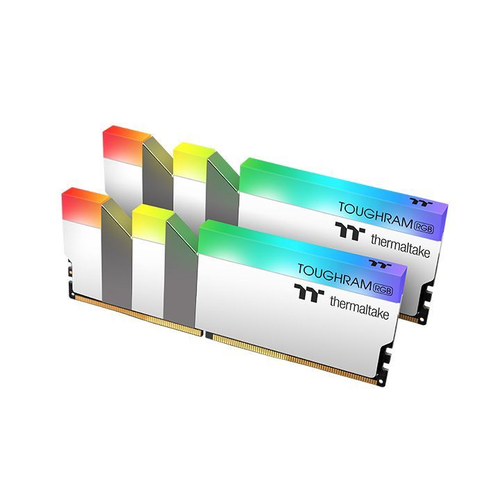 Thermaltake TOUGHRAM RGB Beyaz DDR4-3200Mhz CL16 16GB (2X8GB) Dual Bellek Kiti