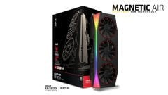 XFX Mercury AMD Radeon RX 9070XT OC Magnetic Air Edition with RGB 16GB GDDR6 HDMI 3 FAN