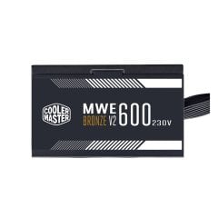 CoolerMaster MWE 600W 80+ Bronze 2xEPS, Aktif PFC, 120mm Fanlı PSU