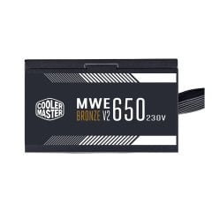 CoolerMaster MWE 650W 80+ Bronze 2xEPS, Aktif PFC, 120mm Fanlı PSU