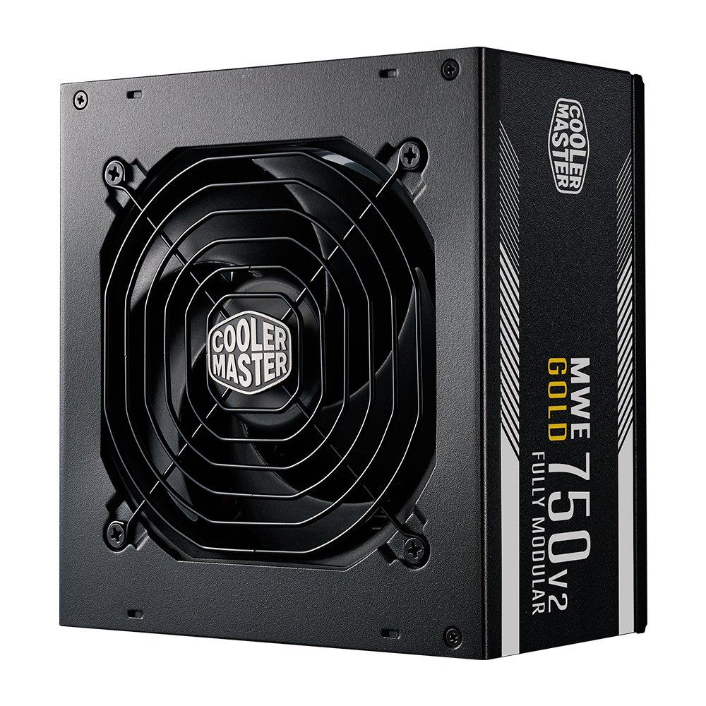 CM MWE 750W 80+ Gold Full Modüler, 2xEPS, 120mm Fanlı PSU