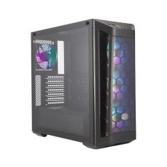 Cooler Master MasterBox MB511 ARGB 4X120MM ARGB Fanlı, Tempered Glass, Mesh Ön Panelli MidTower Kasa