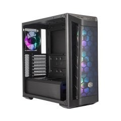 Cooler Master MasterBox MB511 ARGB 4X120MM ARGB Fanlı, Tempered Glass, Mesh Ön Panelli MidTower Kasa