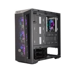 Cooler Master MasterBox MB511 ARGB 4X120MM ARGB Fanlı, Tempered Glass, Mesh Ön Panelli MidTower Kasa