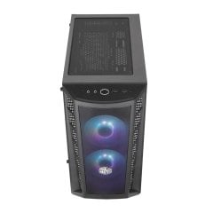 CM MasterBox MB311L 80+600W RGB 3x120mm Fanlı Tempered Glass pencereli Mesh ön Panel MicroATX Kasa