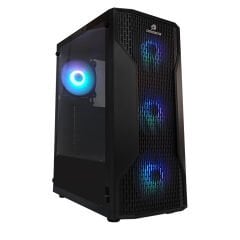 GameBooster GB-G3309B 550w 80+ ATX USB 3.0, Mesh, RGB Fan, Siyah Kasa