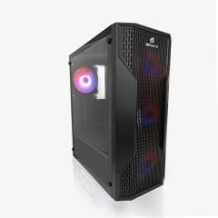 GameBooster GB-G3309B 550w 80+ ATX USB 3.0, Mesh, RGB Fan, Siyah Kasa