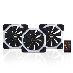 Power Boost Halo-Dual Rings 7 color RGB Fan Kit