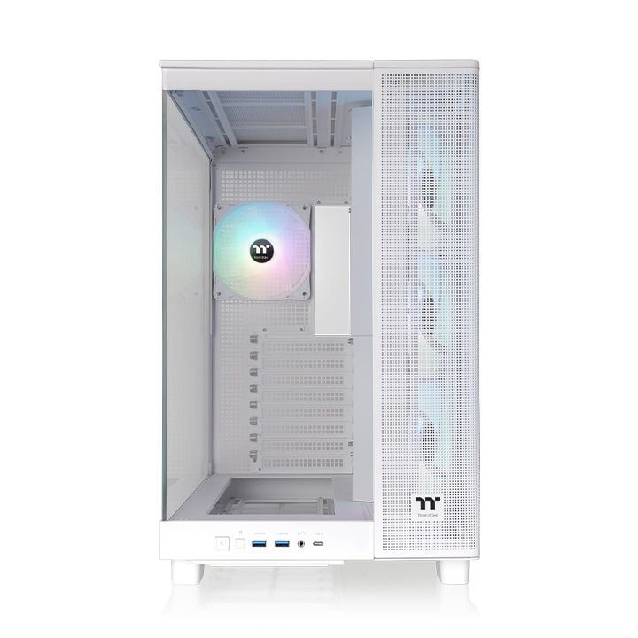 Thermaltake View 380XL Beyaz 4x120mm ARGB Fanlı Back-Connect Destekli MidTower Kasa