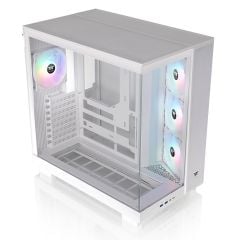 Thermaltake View 380XL Beyaz 4x120mm ARGB Fanlı Back-Connect Destekli MidTower Kasa
