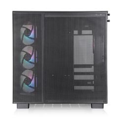 Thermaltake View 380XL Siyah 4x120mm ARGB Fanlı Back-Connect Destekli MidTower Kasa