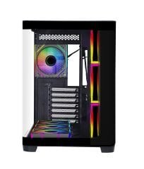 GameBooster GB-G2852B-850W 80+ BRONZE Curved Cam Type-C3.1 7*12cm ARGB Fan Seaview Gaming Siyah Kasa